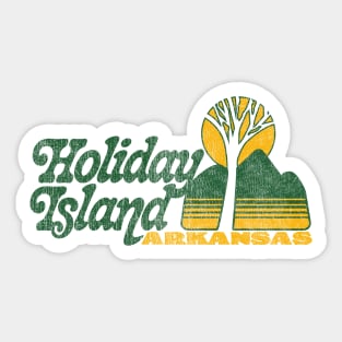 Holiday Island Sticker